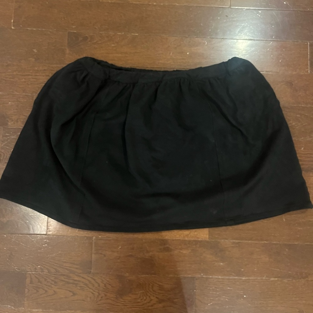Matilda Jane Navy Suede Skirt